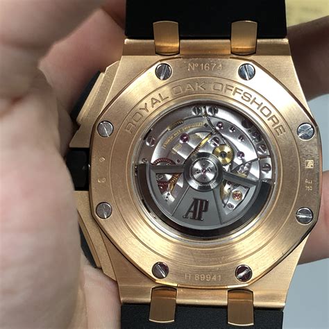 audemars piguet royal oak offshore gold rubber|royal oak offshore.